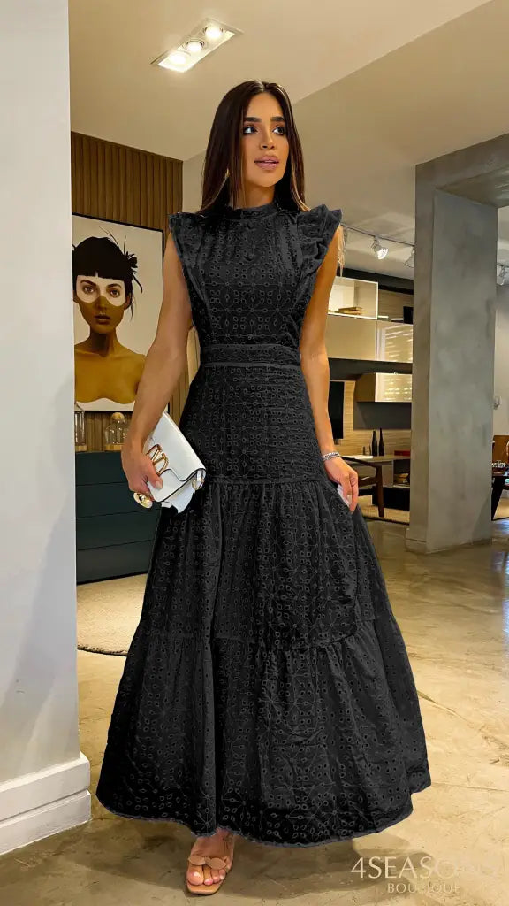 Vestido Bohemian Preto / P