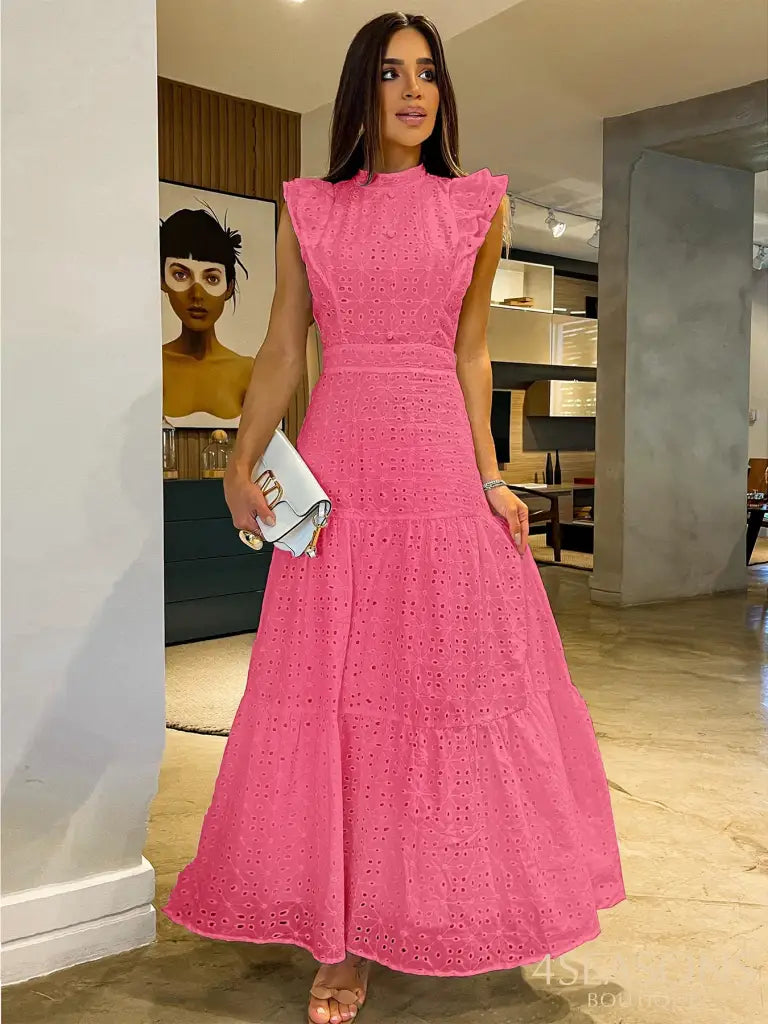 Vestido Bohemian Rosa / P