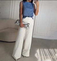 Branco e Azul