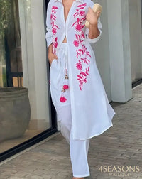 Branco com Rosa