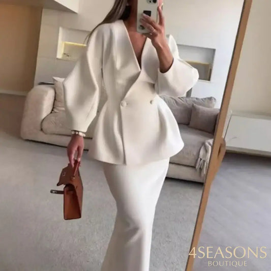 Conjunto Nativa Off White / Pp