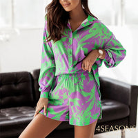 Verde/Roxo