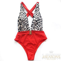 Animal Print e Vermelho