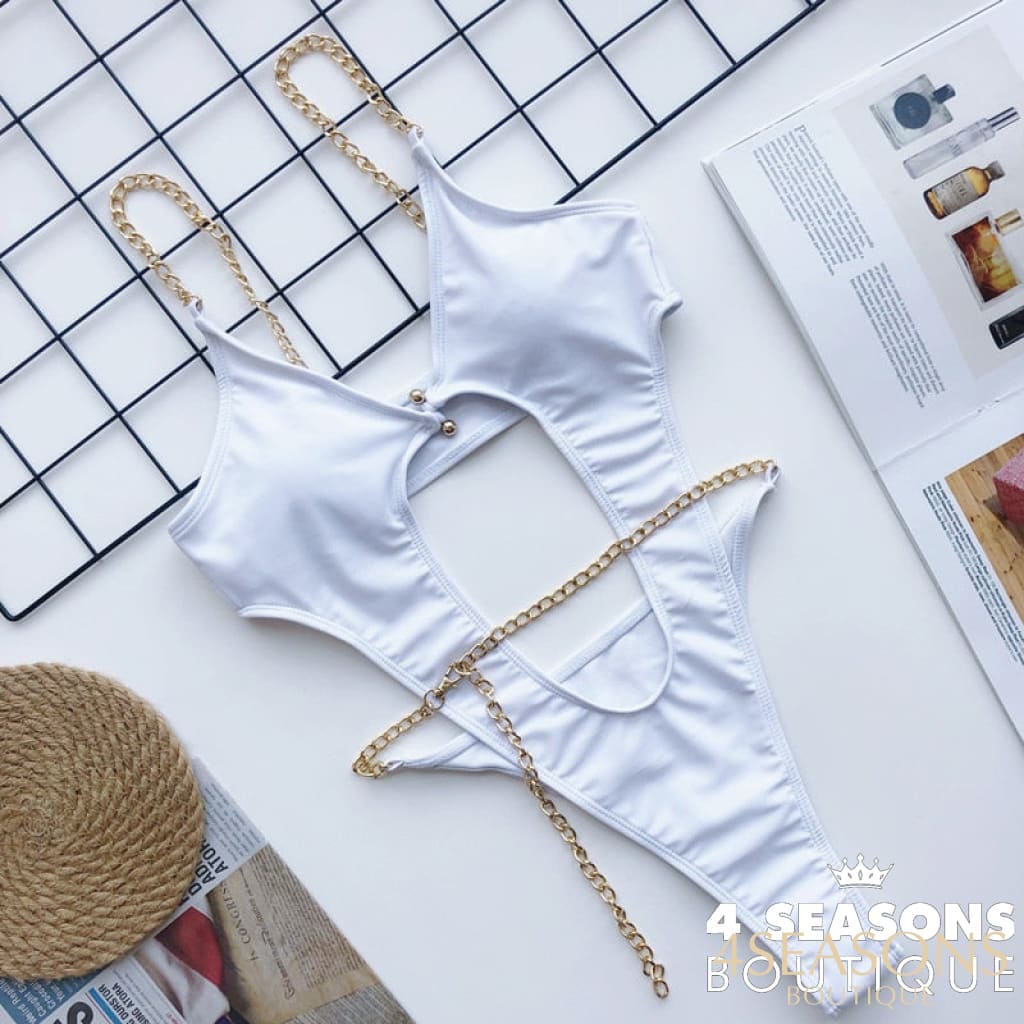 Maiô Pérola Branco / P