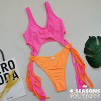Rosa com Laranja