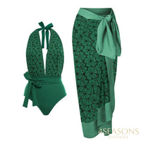Maiô + Pareô Verde
