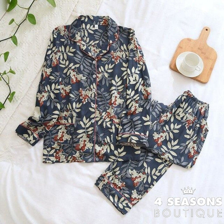 Pijama Longo Ella - 4 Seasons Boutique