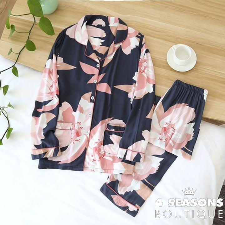 Pijama Longo Ella - 4 Seasons Boutique