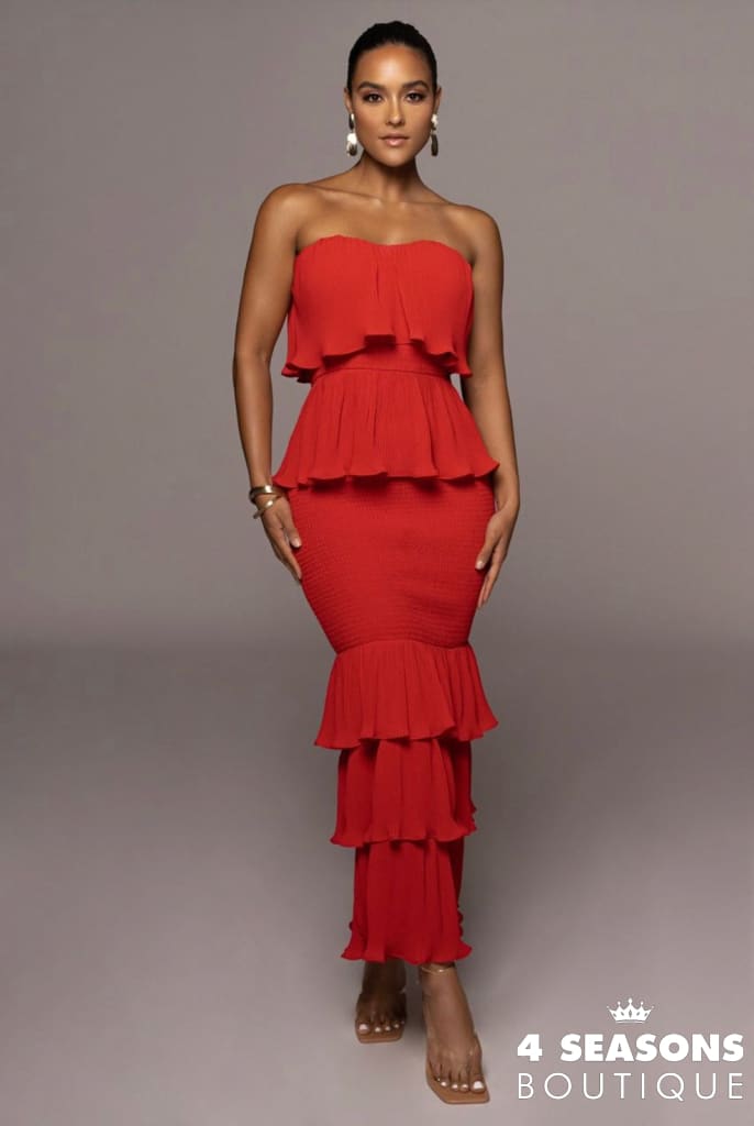 Vestido Alabama Vermelho / P