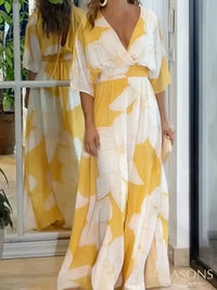 Estampado amarelo